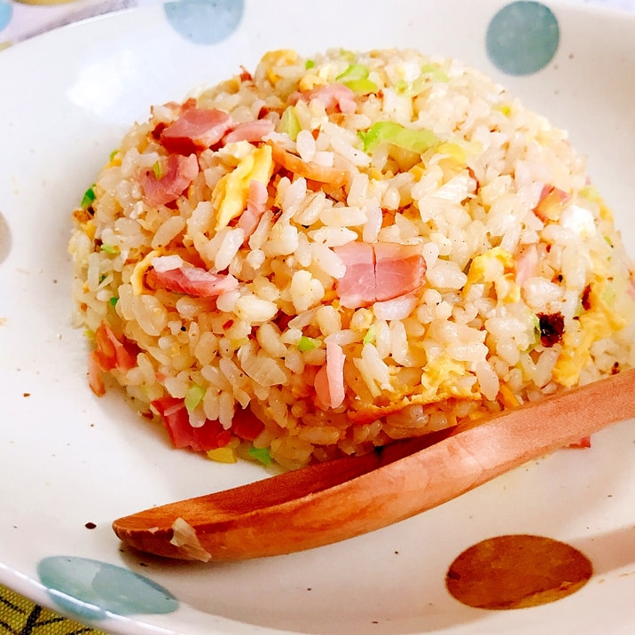 あごだしで和風チャーハン